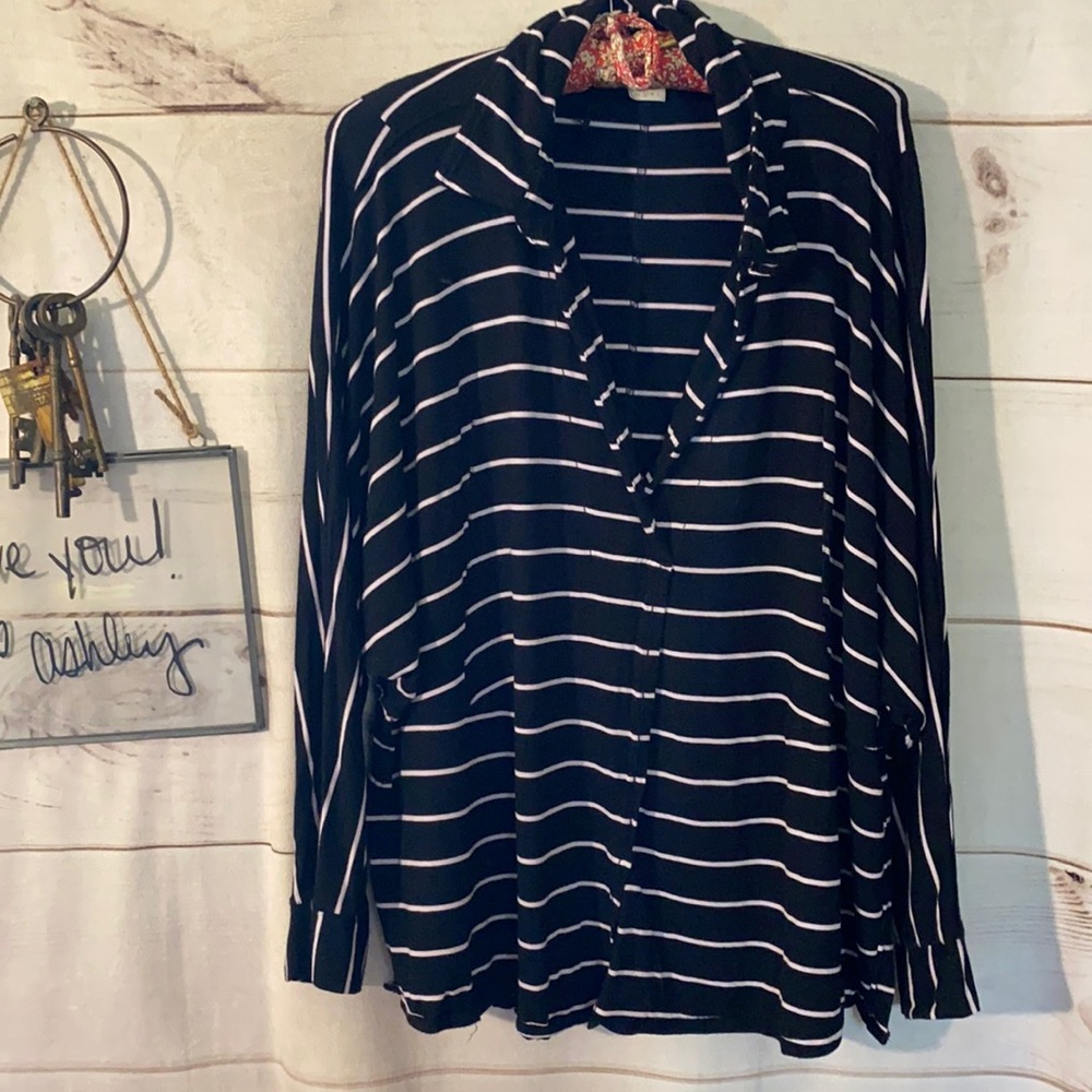 We the Free; Striped; Shirt; Top; S